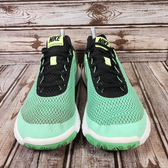 NIKE Flex Experience RN 6 Womens 9 Green Black Running Sneakers Shoes 881805-300 - Picture 3 of 9